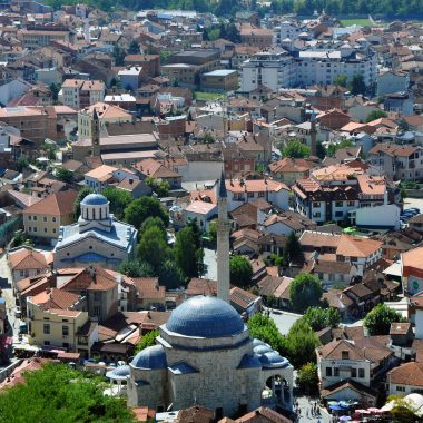 View_to_historical_city_Prizren,_Kosovo Groepsreis Kosovo Prizren