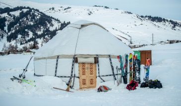 Yurt camp ski Kyrgyzstan